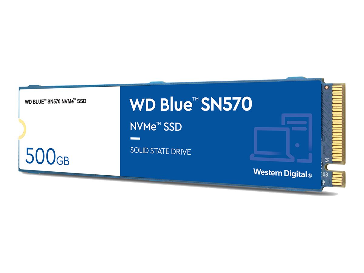 WD Blue SSD SN570 NVMe 500GB M.2 2280 (WDS500G3B0C)