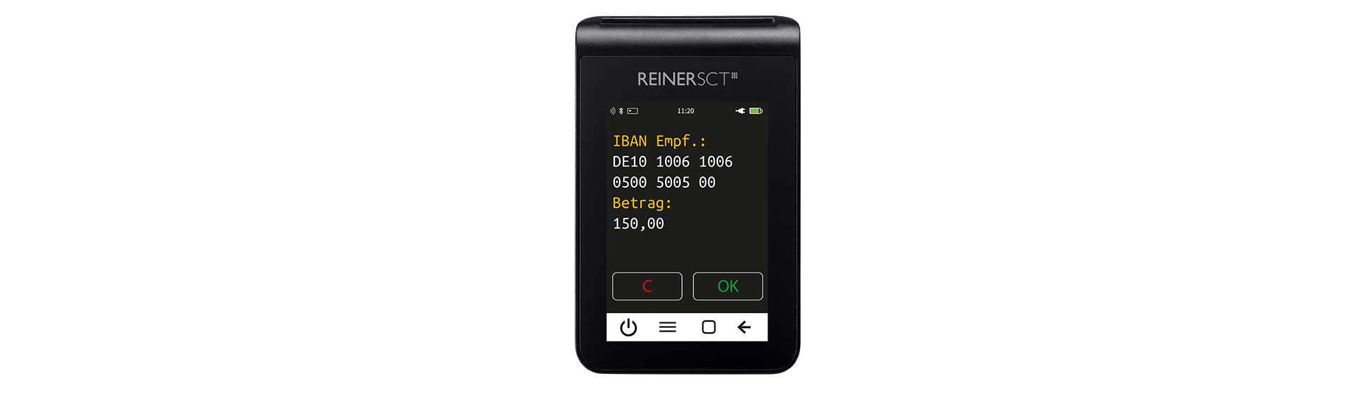 ReinerSCT tanJack deluxe TAN-Generator - Card-Reader - USB Typ C, Ansicht 4