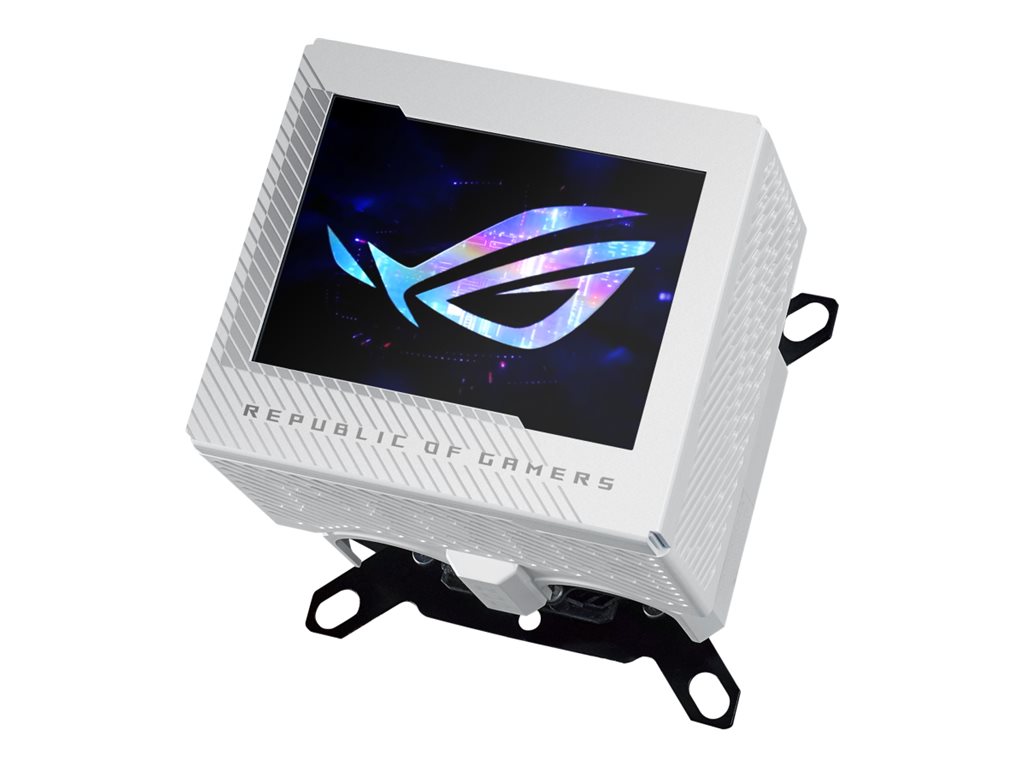 ASUS ROG RYUJIN III - White Edition - Flüssigkühlsystem für CPU im Waterblock-Design - (für: AM4, LGA1200, LGA1700, AM5,