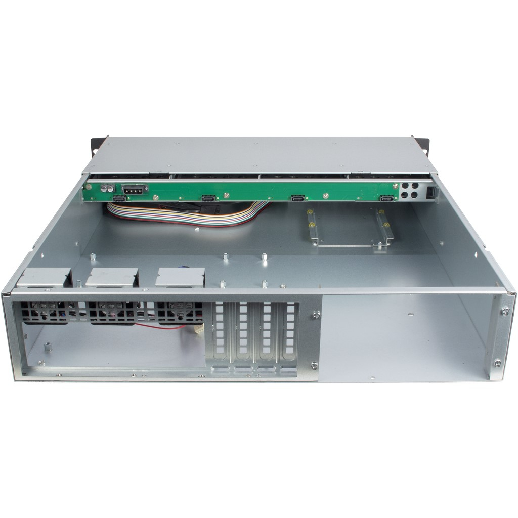 Inter-Tech IPC 2U-2404L - Rack-Montage - 2U - micro ATX - SATA/SAS - Hot-Swap - ohne Netzteil (ATX / PS/2)