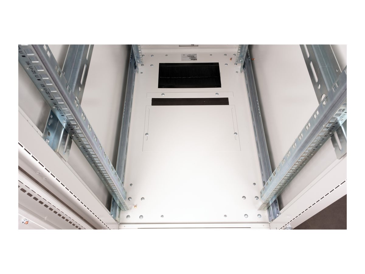 ROLINE 19 Zoll Serverschrank Pro 36 HE 600x1000 BxT grau Plexiglas, Ansicht 5