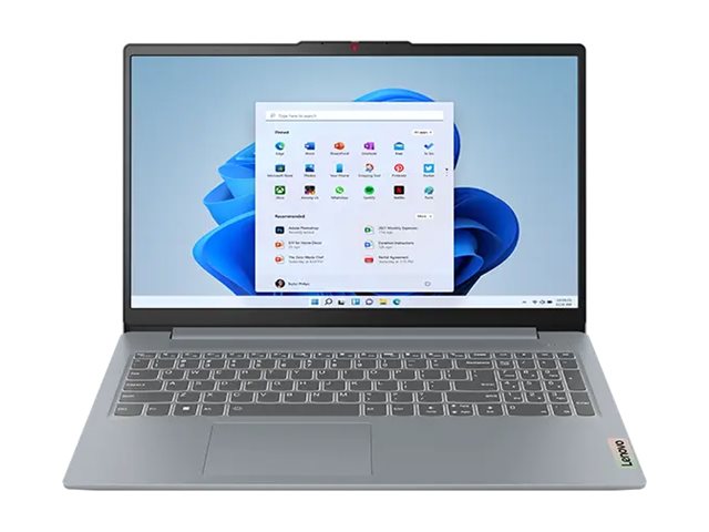 Lenovo IdeaPad Slim 3 15AMN8 82XQ - 180°-Scharnierdesign - AMD Ryzen 3 30 / 2.4 GHz - Win 11 Pro - Radeon 610M - 8 GB RAM - 512 GB SSD NVMe - 39.6 cm (15.6")