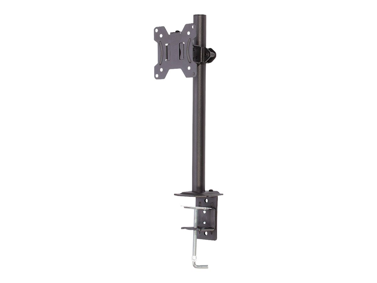 Lindy Single Display Short Bracket w/ Pole & Desk Clamp - Befestigungskit - einstellbarer Arm - für Monitor - Stahl, Ansicht 3