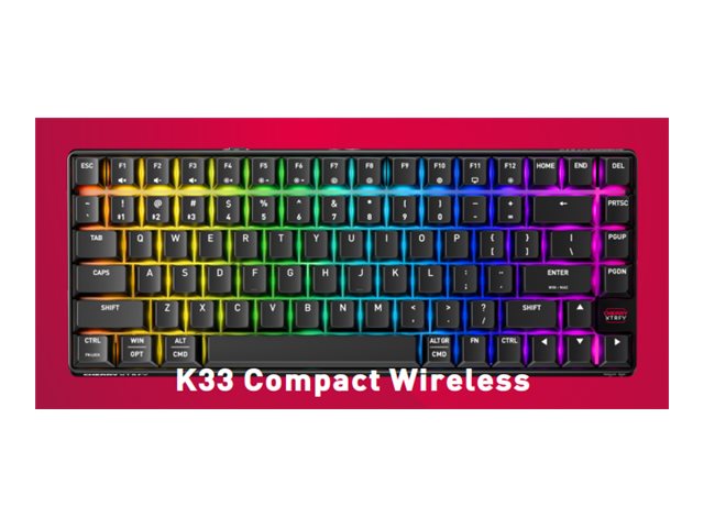 Cherry XTRFY K33 G8D-2403 - Tastatur - 75% -
