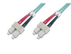 DIGITUS LWL Multimode OM 3 Patchkabel SC  SC