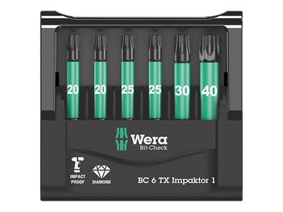 Wera Bit-Check 6 TX Impaktor 1 - Schraubenziehersatz, Ansicht 2
