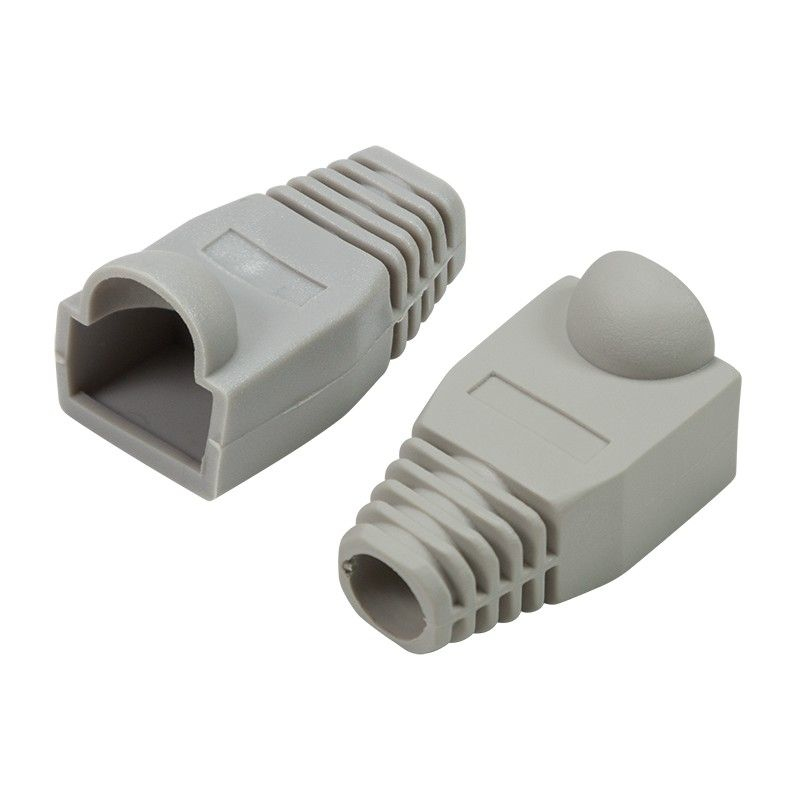 Equip RJ45 Knickschutztülle - Kabelschuh - Grau - RJ-45 - 100 Stück(e) - 14,3 mm - 25,8 mm, Ansicht 2