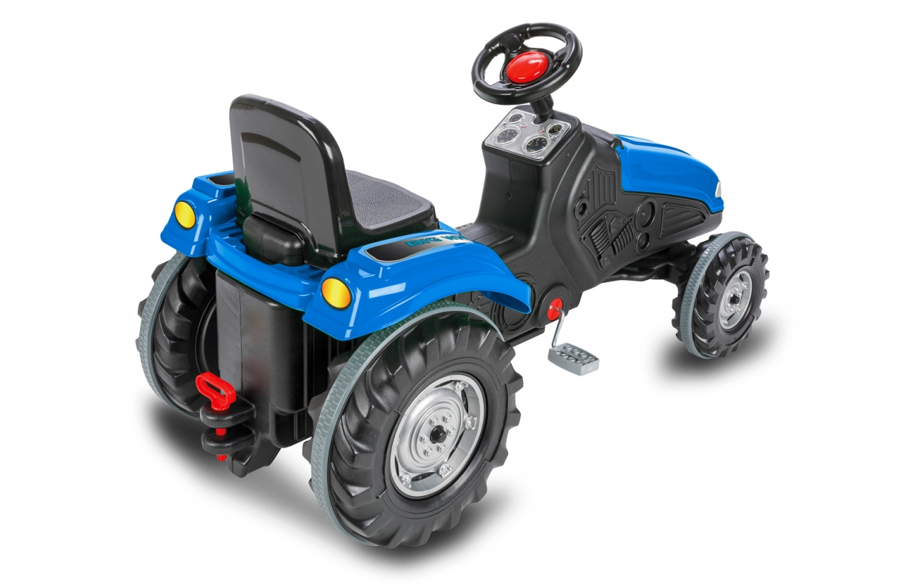 JAMARA Trettraktor Big Wheel blau - 3 Jahr(e) - 4 Rad/Räder - Schwarz - Blau, Ansicht 4