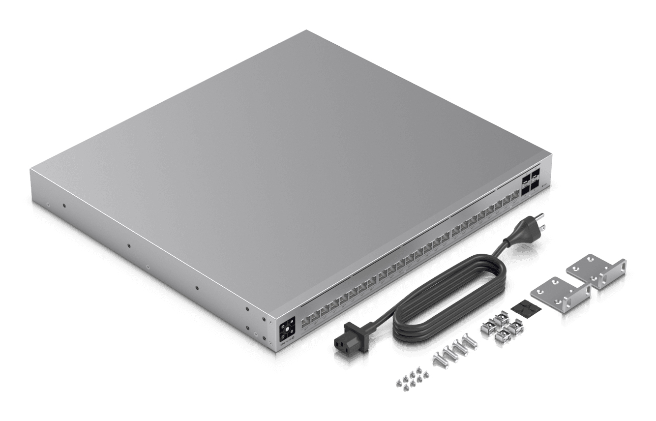Ubiquiti UniFi Pro - Switch - L3 - 2 x 10GBase-T (PoE++), Ansicht 2