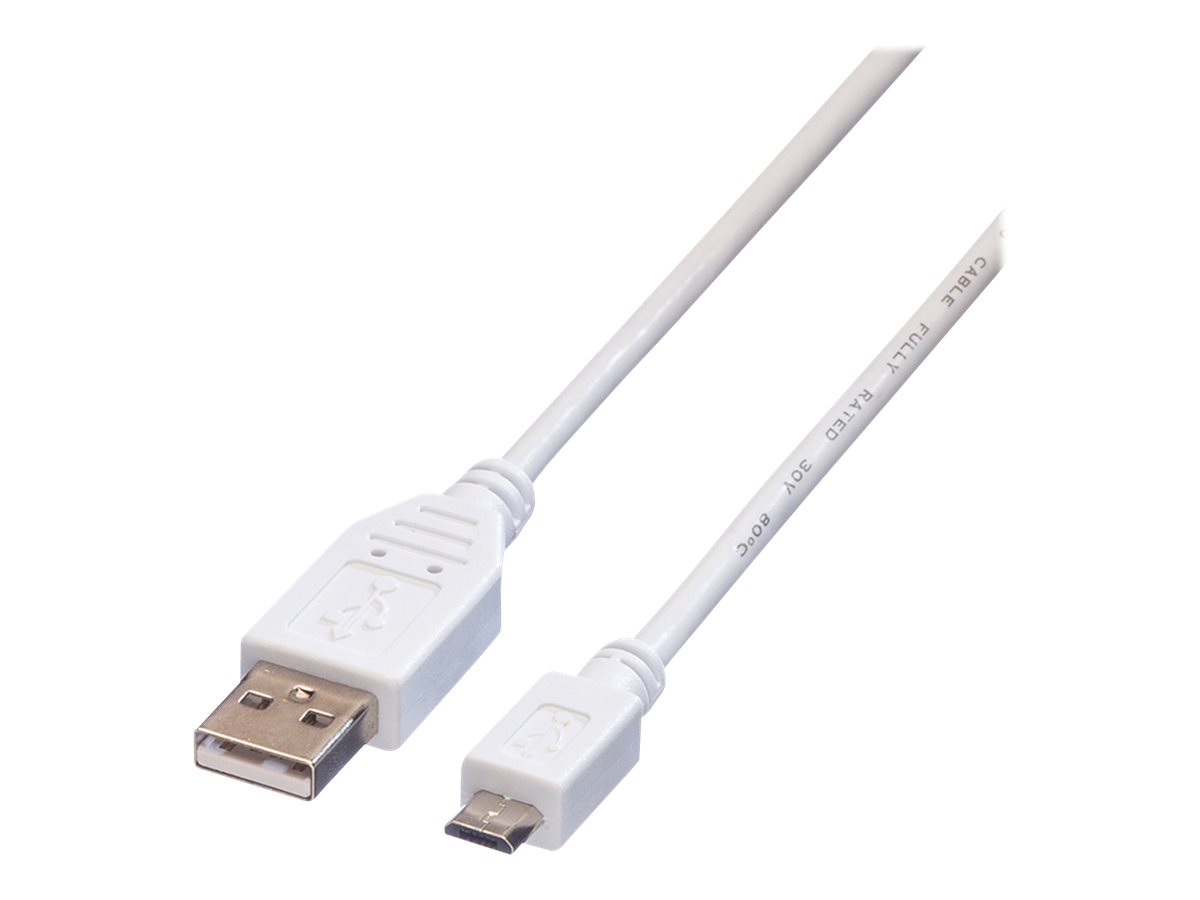 VALUE USB-Kabel - USB (M) zu Micro-USB Typ B (M)