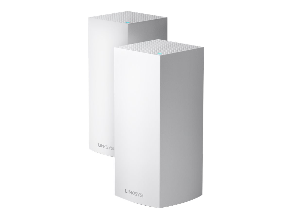 Linksys VELOP Whole Home Mesh Wi-Fi System MX10 - WLAN-System (2 Router) - Netz - GigE - 802.11a/b/g/n/ac/ax - Dual-Band