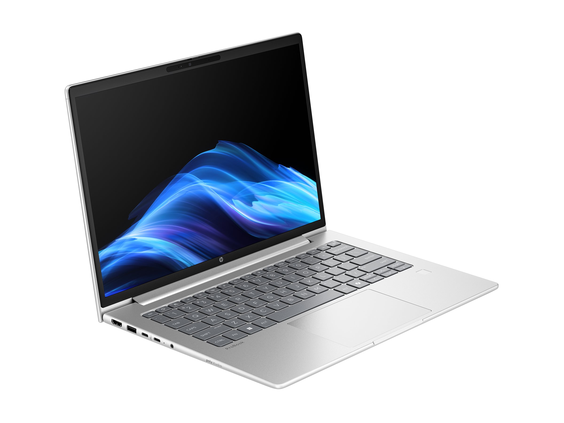 HP ProBook 4 G1i Notebook AI - 177-Grad Scharnierdesign - Intel Core Ultra 7 255H / 2 GHz - Win 11 Pro - GF RTX 3050 - 32 GB RAM - 1 TB SSD NVMe - 35.6 cm (14")