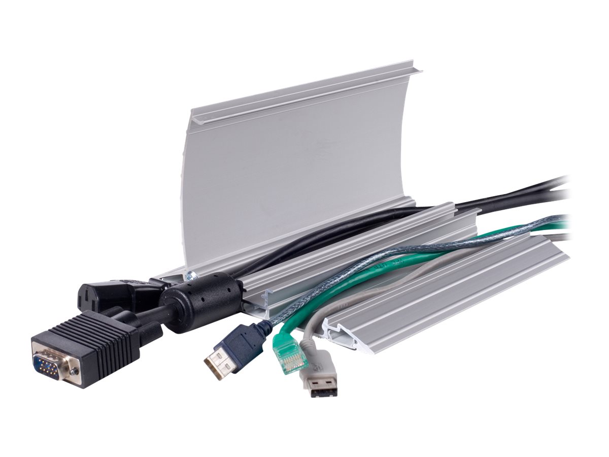 Dataflex Addit straight 422 - Kabelschutz - Boden montierbar, Ansicht 4
