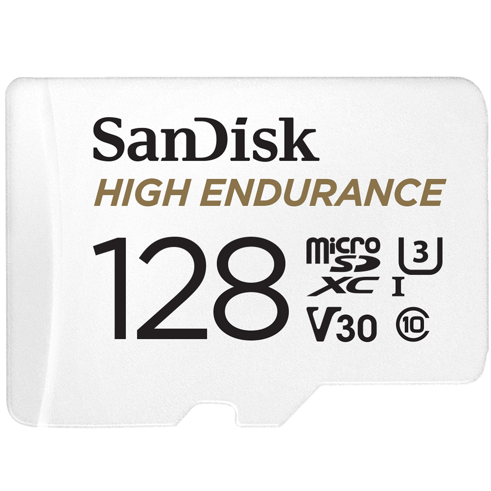SanDisk High Endurance - Flash-Speicherkarte (microSDXC-an-SD-Adapter inbegriffen), Ansicht 2