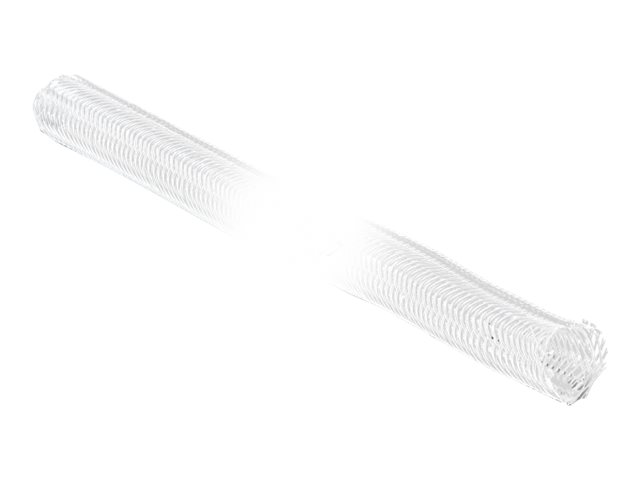 Delock Geflechtschlauch selbstschließend 5 m x 13 mm weiß 20808 (20808)