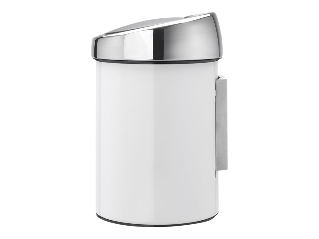 Brabantia 364488 - 3 l - Rund - Kunststoff - Edelstahl - Metallisch - Weiß - Kunststoff - Manuell, Ansicht 3