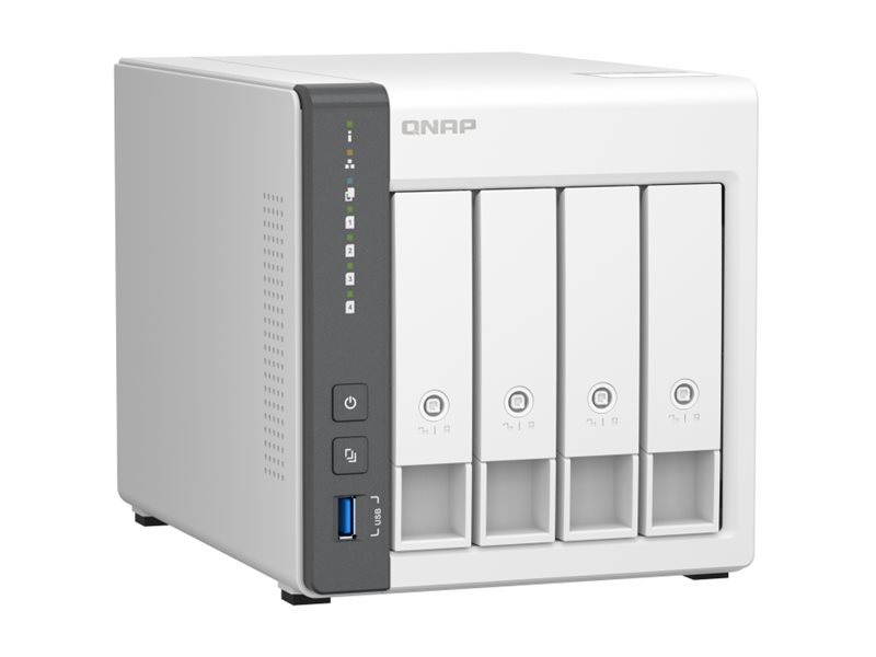 QNAP TS-433 - NAS-Server - 4 Schächte - SATA