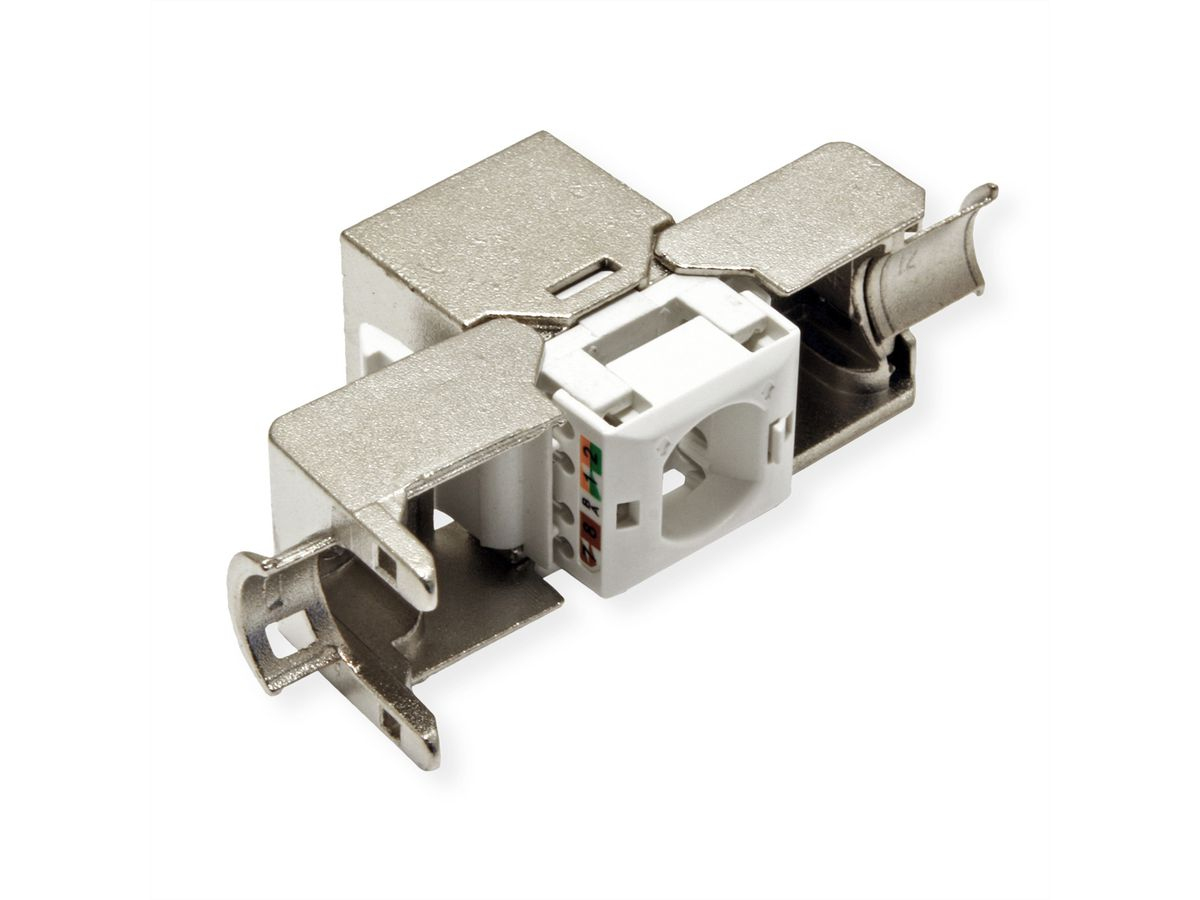 VALUE Keystone Kat.6A/Kl.EA RJ45 geschirmt Super Slim, Ansicht 3