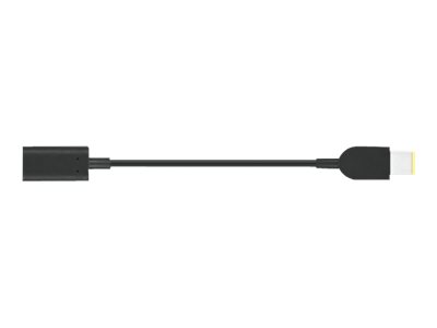 Lenovo USB-C to Slim-tip Cable Adapter - Adapter für Power Connector - 24 pin USB-C weiblich zu Stromversorgung männlich - für ThinkBook 14, 15, ThinkCentre M75t Gen 2, ThinkPad E490, V130-14, V15 G2 ITL, V330-14