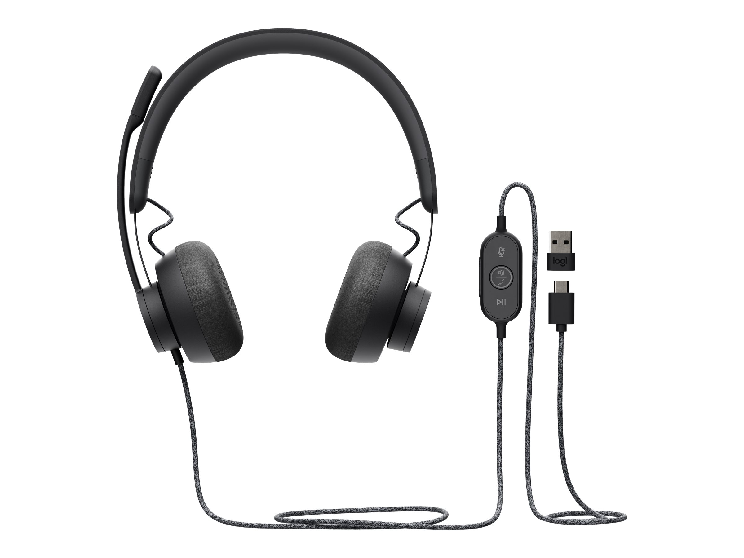 Logitech Zone Wired MSFT Teams - Headset - On-Ear