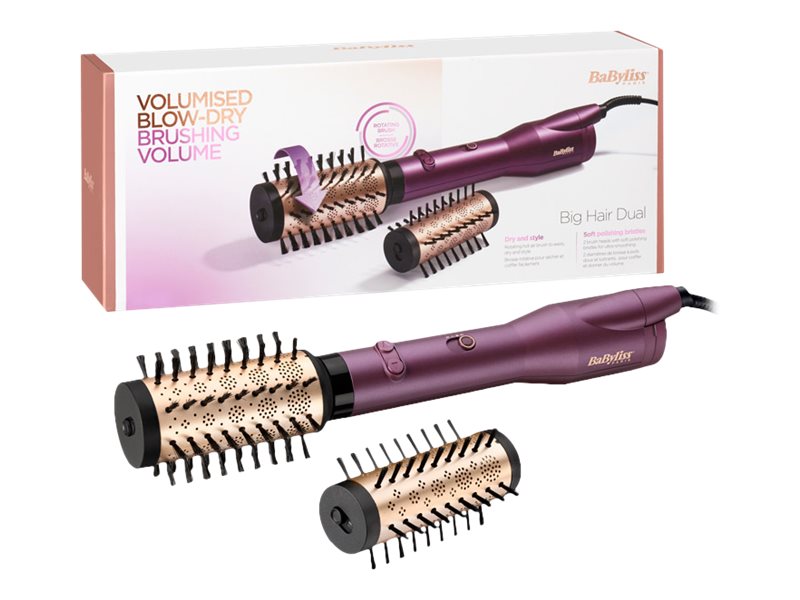 BaByliss Big Hair Dual - Heißluftbürste - Warm - Schwarz - Roségold - Violett - China - 2,5 m - 650 W, Ansicht 4