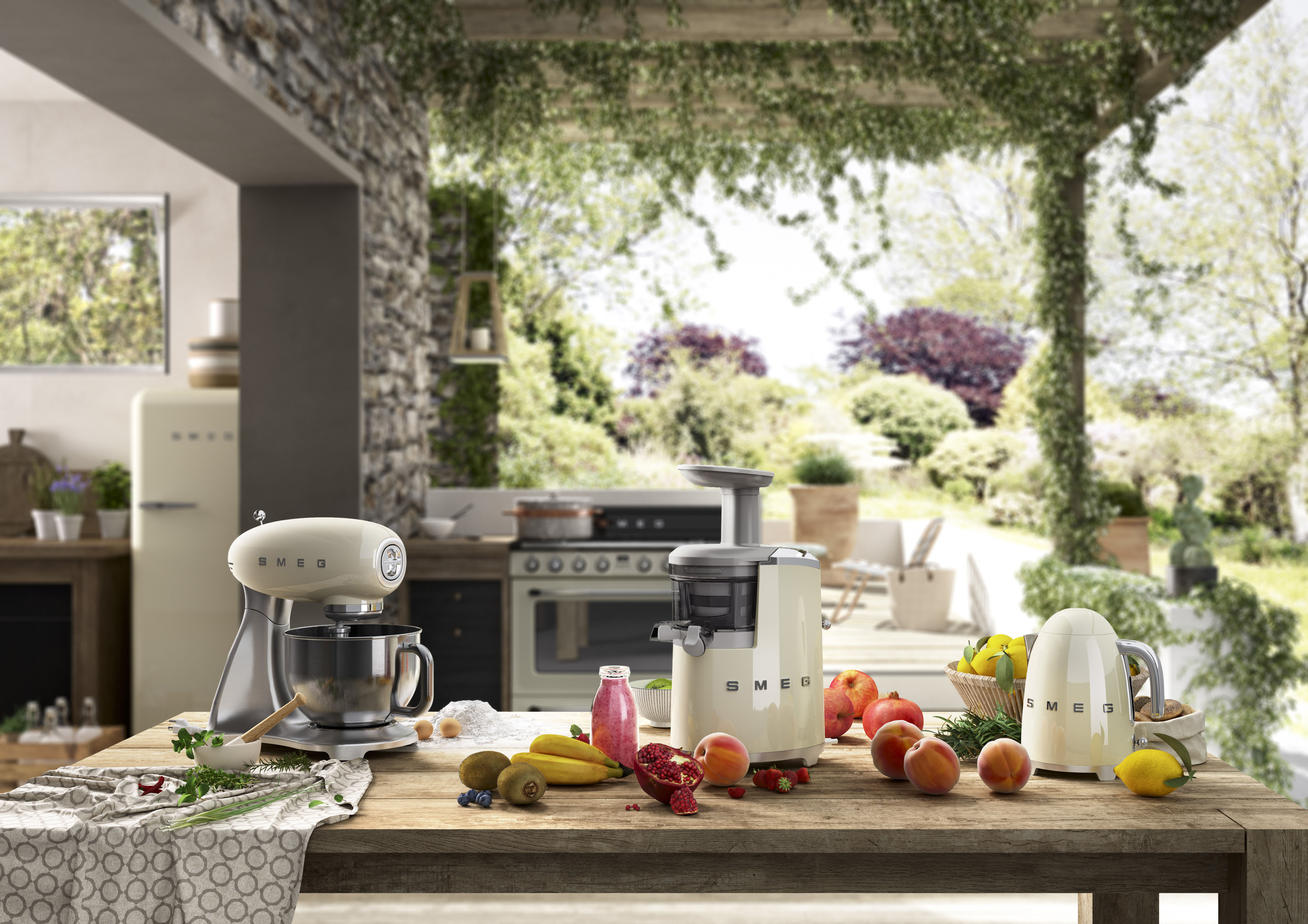 SMEG KLF03PGEU - 1,7 l - 2400 W - Grün - Kunststoff - Edelstahl - Wasserstandsanzeige - Überhitzungsschutz, Ansicht 2