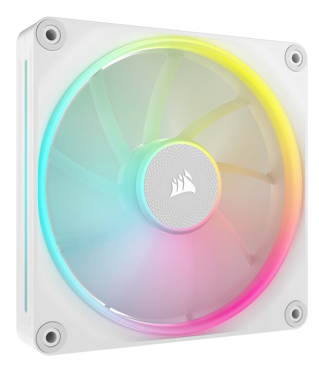 Corsair iCUE Link LX140 RGB - Gehäuselüfter - 140 mm - weiß (Packung mit 2), Ansicht 3