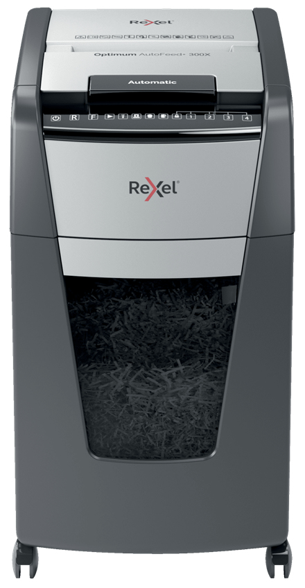 Rexel Optimum AutoFeed+ 300X - Vorzerkleinerer, Ansicht 2