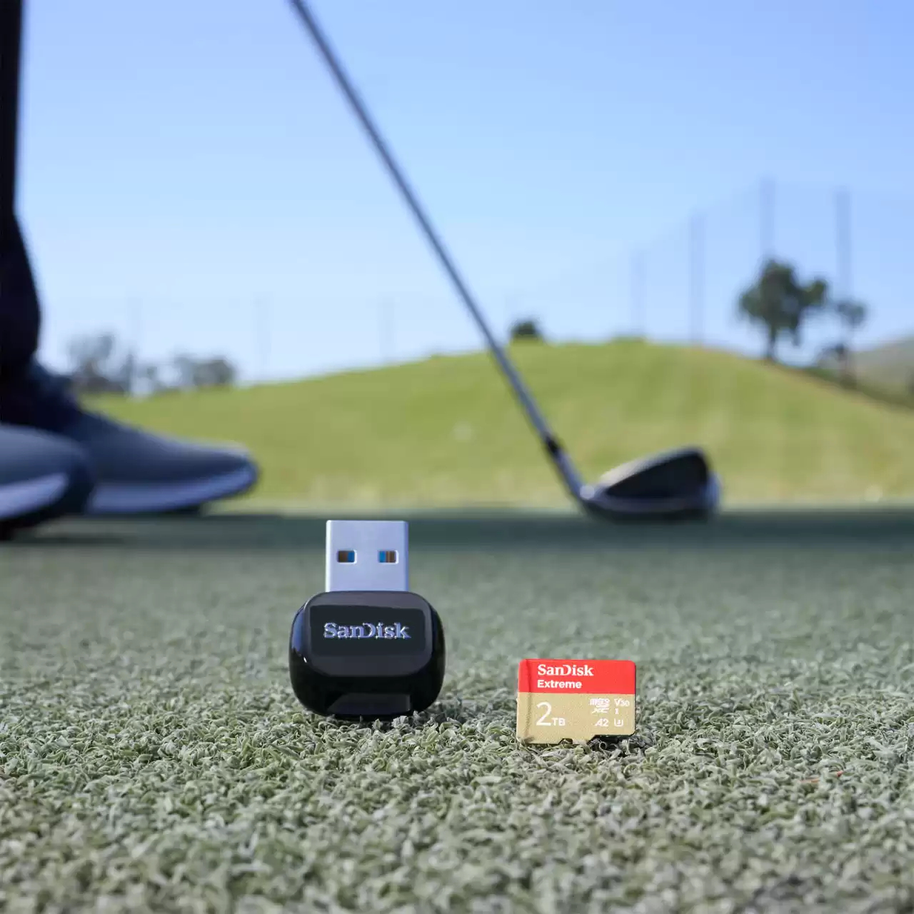 SanDisk Extreme - Flash-Speicherkarte (microSDHC/SD-Adapter inbegriffen), Ansicht 2