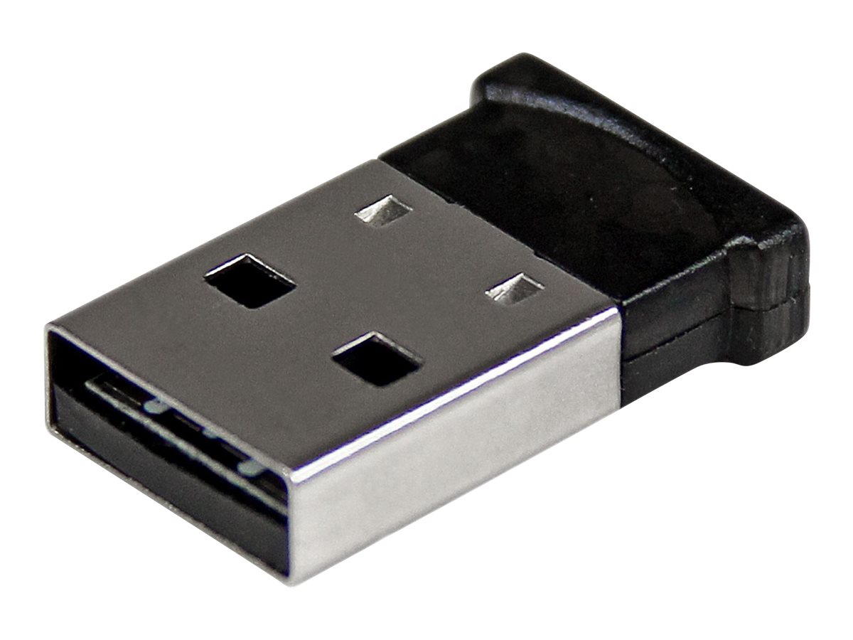 StarTech.com Mini USB Bluetooth 4.0 Adapter - Klasse 1 Bluetooth Wireless Dongle - 50m - Netzwerkadapter - USB - Bluetooth 4.0