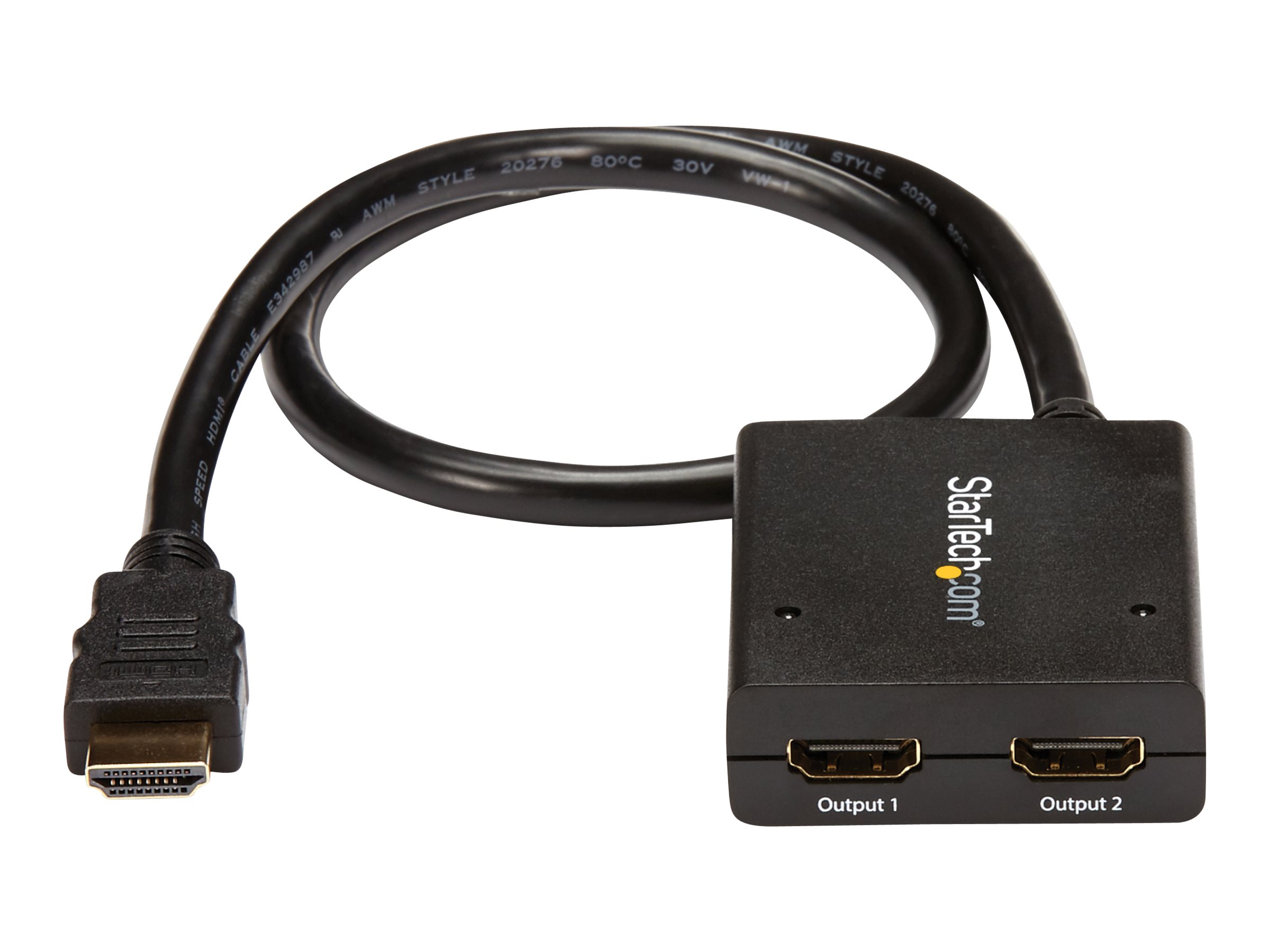 StarTech.com 2 Port HDMI 4k Video Splitter