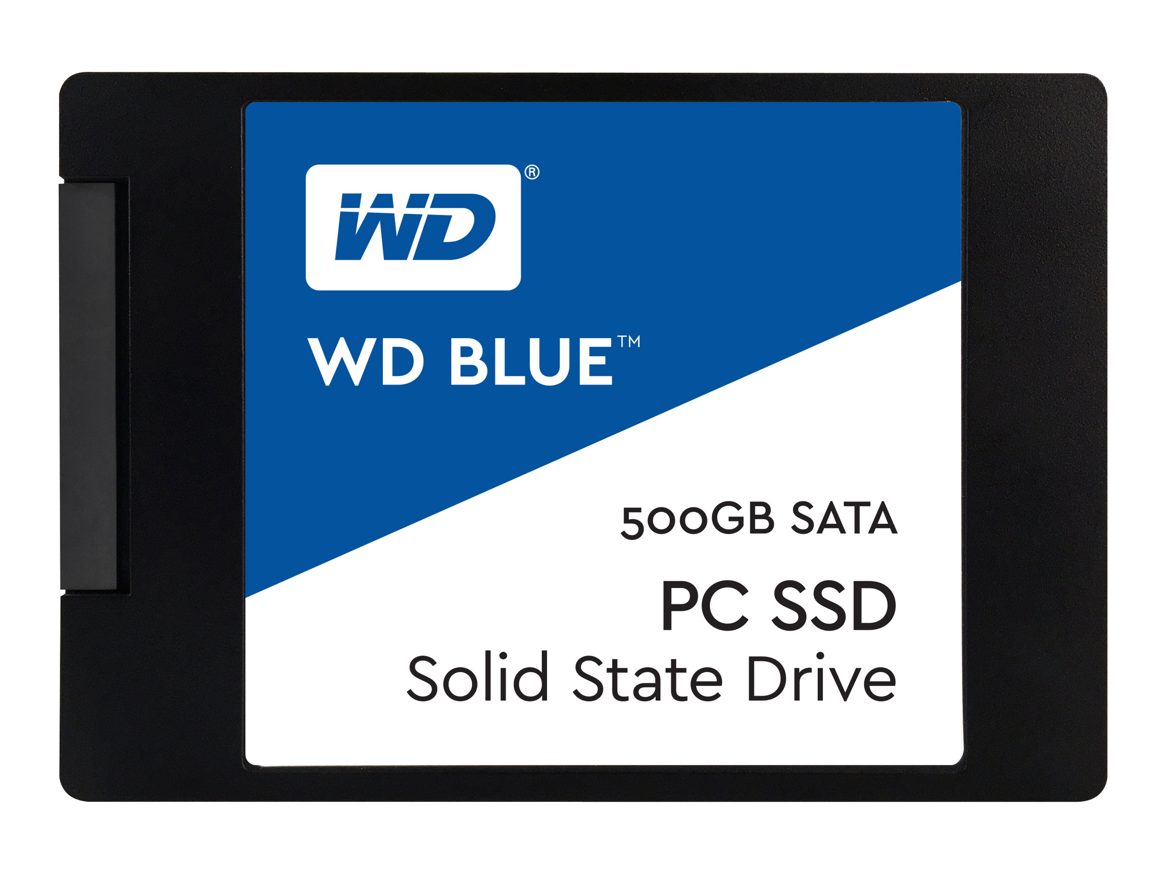 WD Blue PC SSD WDS500G1B0A - SSD - 500 GB - intern - 2.5 (6.4 cm), Ansicht 3