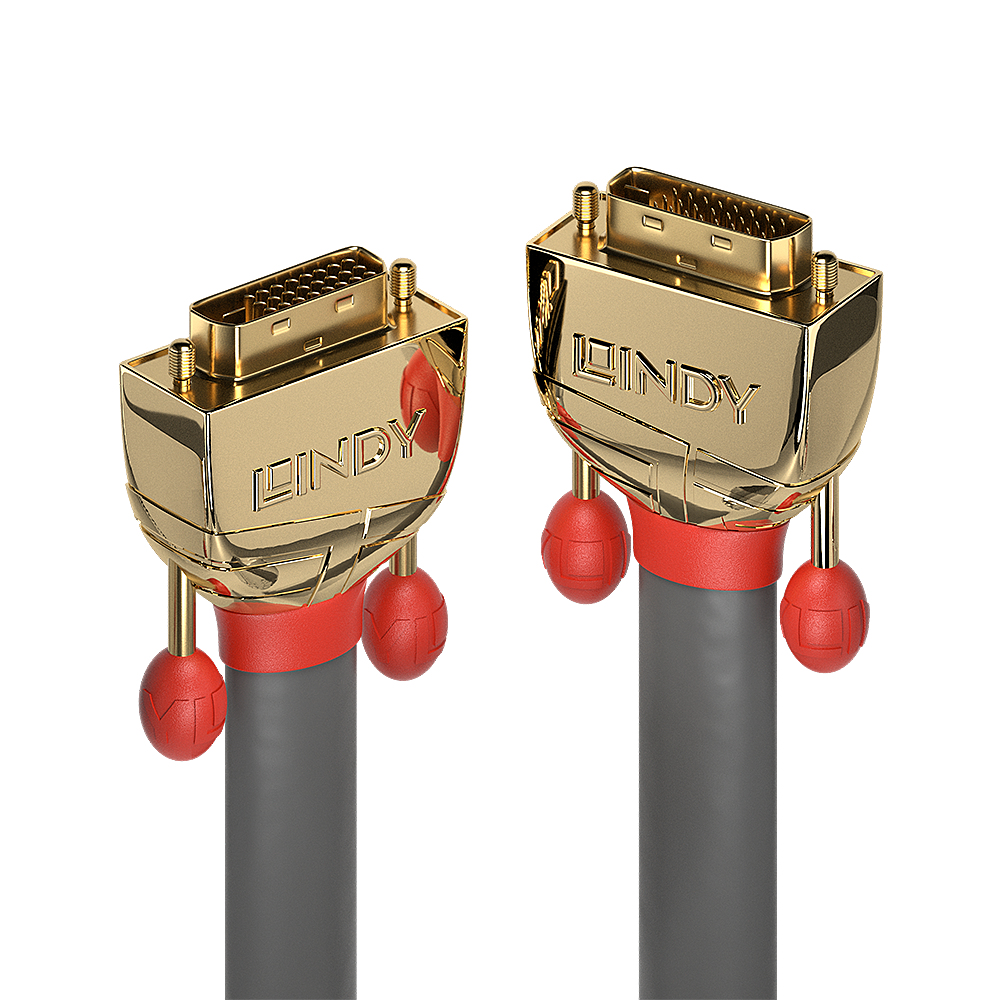 Lindy Gold - DVI-Kabel - Dual Link - DVI-D (M), Ansicht 2
