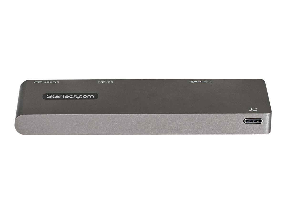 StarTech.com USB-C Multiport Adapter für MacBook Pro/Air - USB-C auf 4K HDMI, 100W Power Delivery Pass-through, SD/MicroSD, 2 Port USB 3.0 Hub - Portable USB-C Mini Dock (DKT30CMHSDPD)