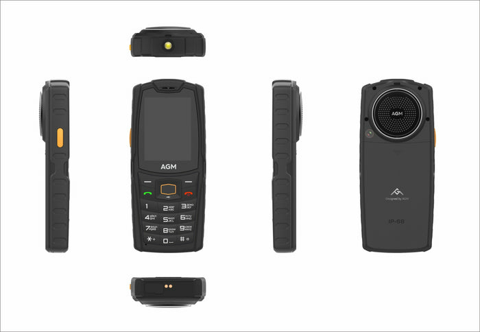 AGM Mobile M6 Bartype Rugged ohne Netzteil - 2.500 mAh - 6,1 cm, Ansicht 3