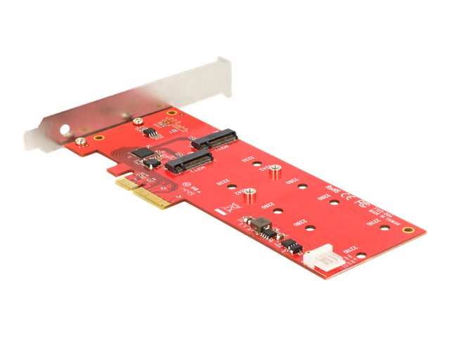 Delock PCI Express Card > 2 x internal M.2 NGFF
