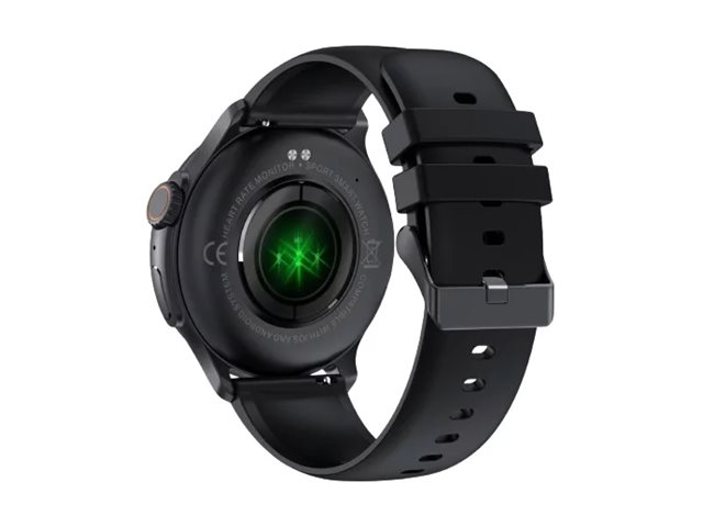 Emporia WATCHjoy - Intelligente Uhr mit Armband - Anzeige 3.6 cm (1.43) - Schwarz, Ansicht 4