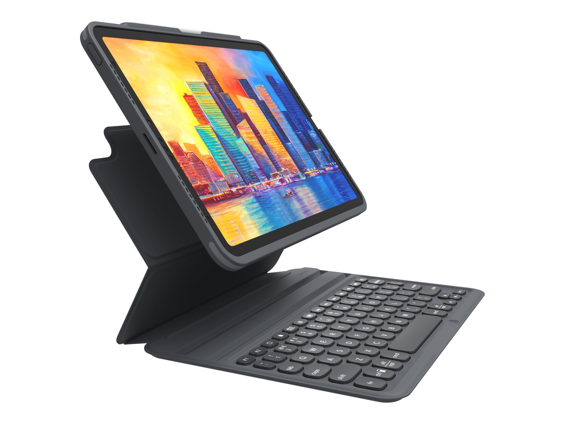 ZAGG Pro Keys - Tastatur und Foliohülle - Bluetooth - für Apple 10.9 iPadAir - TL: Deutsch, QWERTZ, Ansicht 2