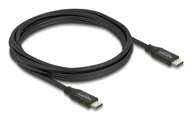 Delock Koaxiales USB 20 Gbps Kabel PD 3.0 60 W - Kabel - Digital/Daten, Ansicht 3