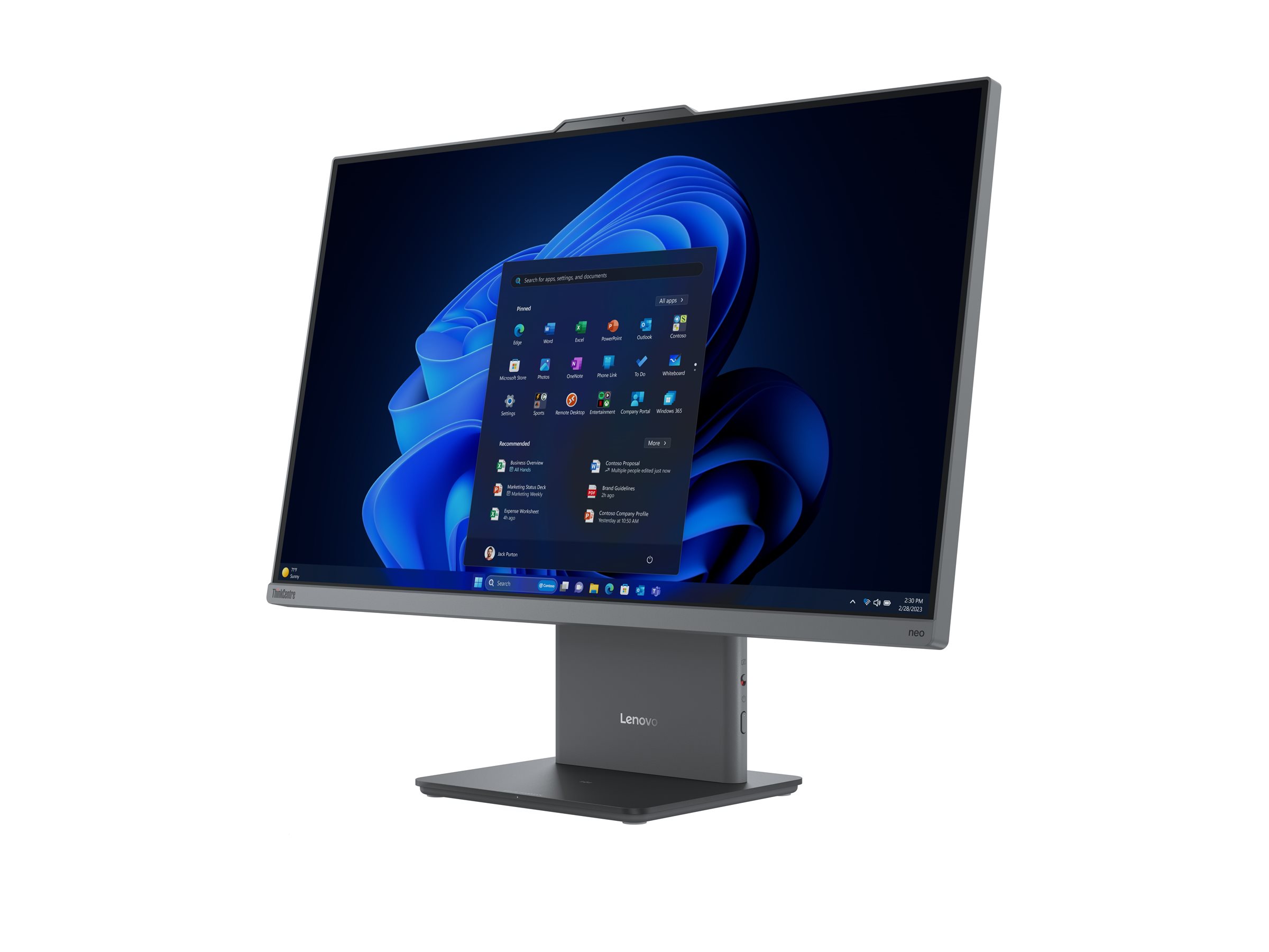 Lenovo ThinkCentre neo 50a 27 G5 12SA - All-in-One (Komplettlösung)