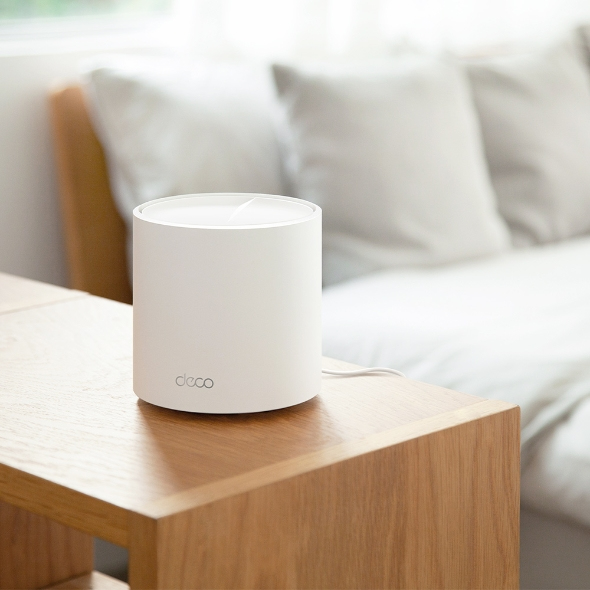 TP-LINK Deco X50 - WLAN-System (3 Router) - bis zu 604 m² - Netz - GigE, 802.11ax (Wi-Fi 6), Ansicht 2