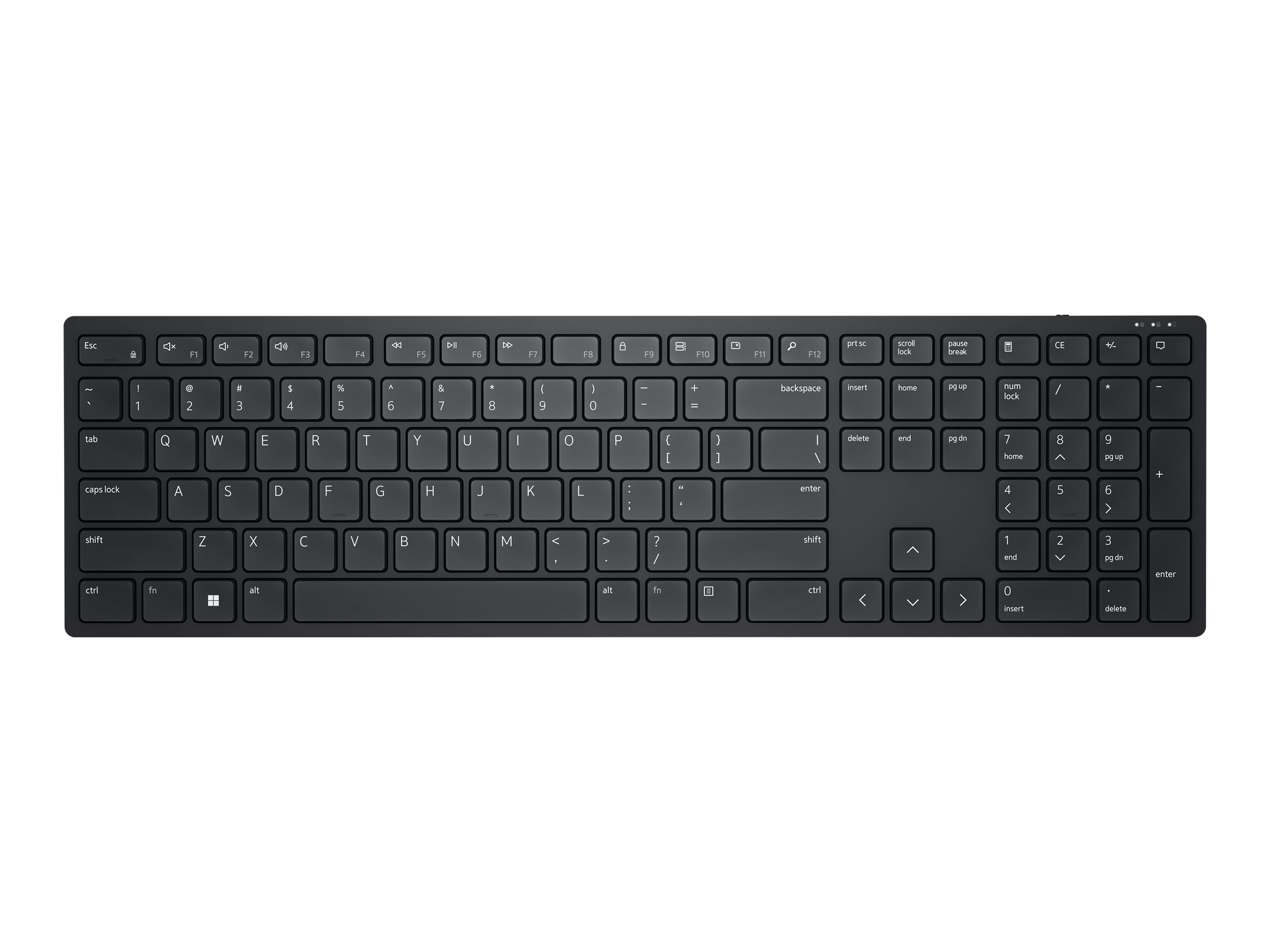Dell KB500 - Tastatur - kabellos - 2.4 GHz - QWERTZ