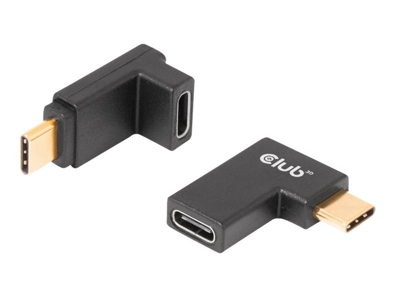 Club 3D USB-? adapter kit - USB 3.2 Gen 2 - 20 V - 5 A - gewinkelt, USB-Stromversorgung (100 W)