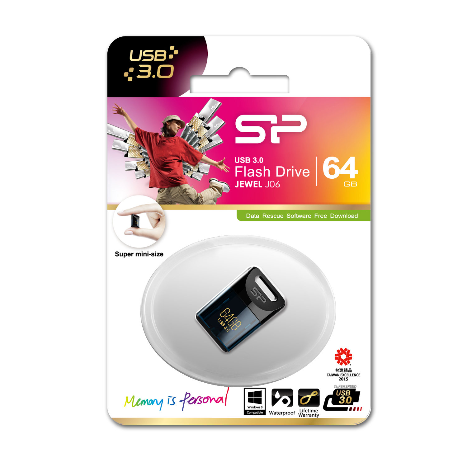 Silicon Power Jewel J06 - USB-Flash-Laufwerk, Ansicht 3