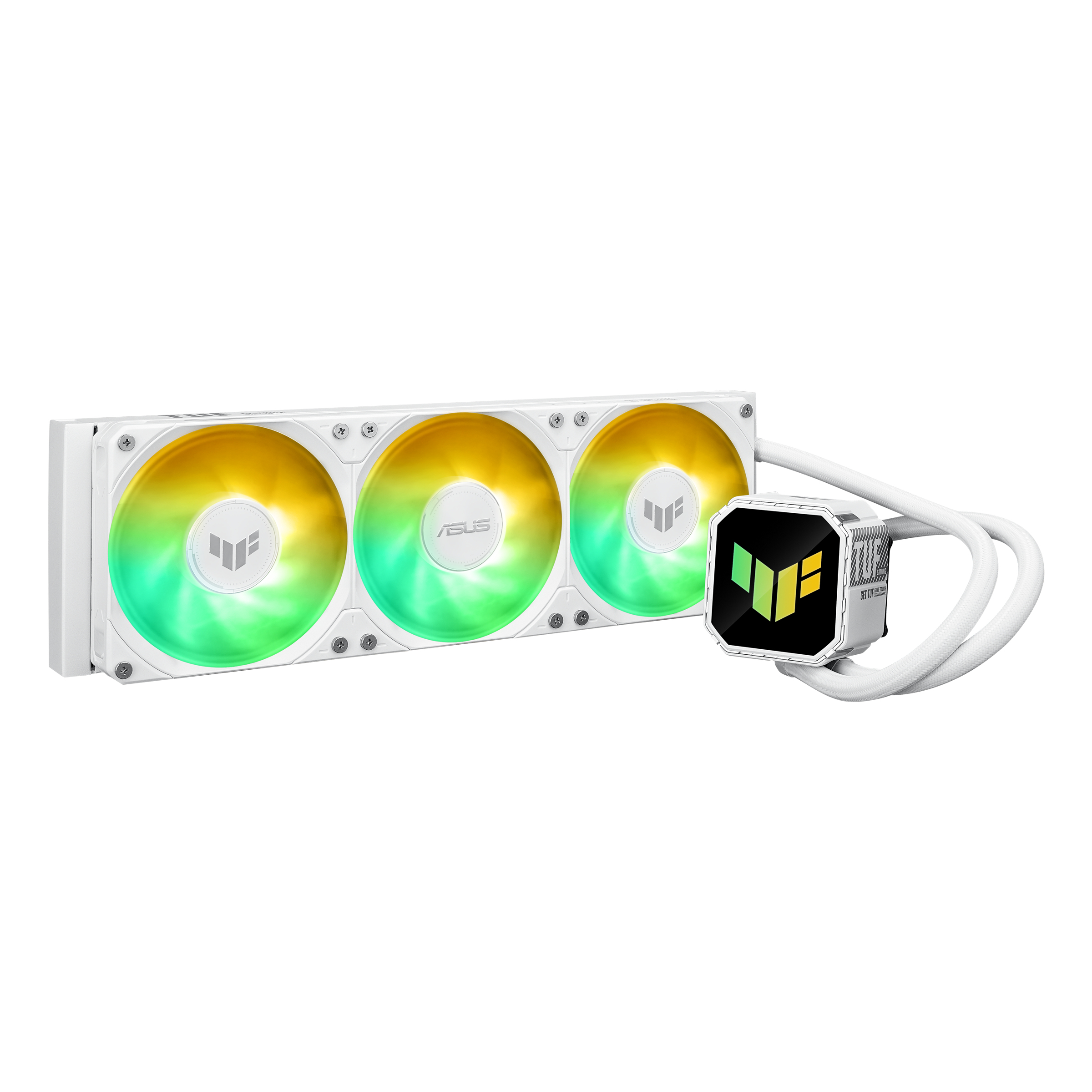 ASUS TUF Gaming LC III - White Edition - Wasserkühlung - Kühlergröße: 360 mm - (für: LGA1700, LGA1200, AM4, AM5,...), Ansicht 2
