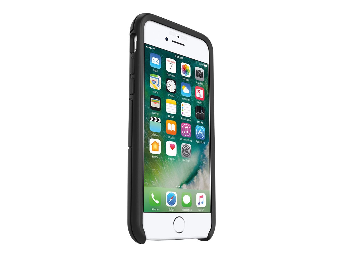 OtterBox uniVERSE - ProPack Each - hintere Abdeckung für Mobiltelefon - Polycarbonat Kunstfaser - Schwarz - für Apple iPhone 6 6s 7 8 SE (2. Generation)