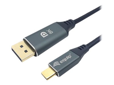 Equip Adapterkabel - 24 pin USB-C (M) zu DisplayPort (M)