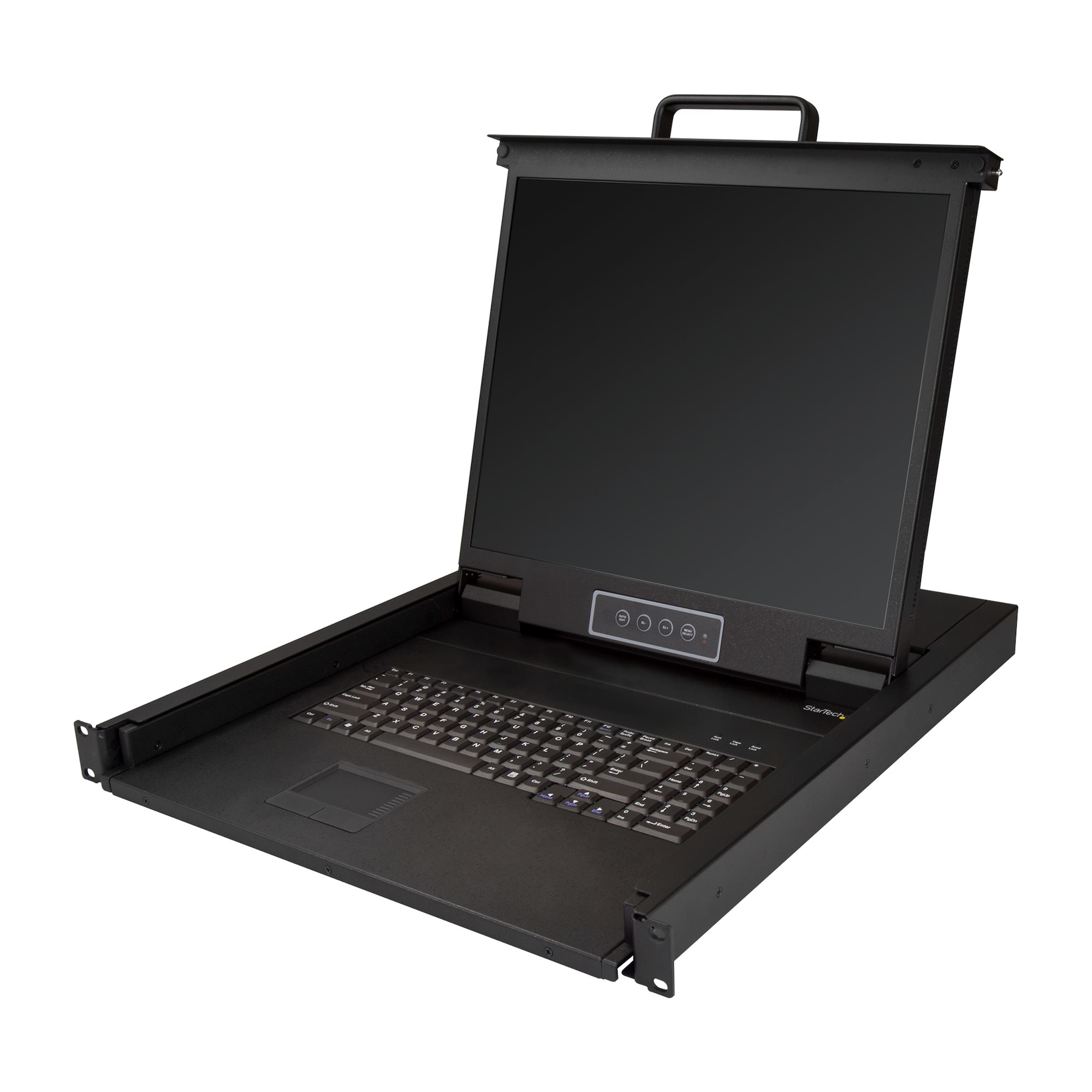 StarTech.com 1HE KVM Konsole für Server Racks - VGA KVM - 19 Zoll - KVM-Konsole - USB - 48.3 cm (19), Ansicht 2