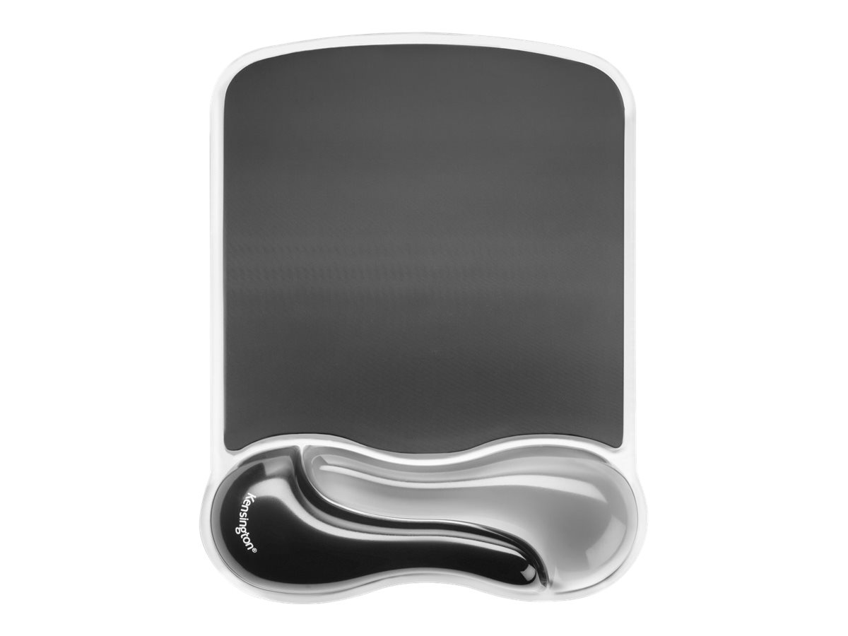 Kensington Duo Gel Mouse Wristrest Wave - Mauspad mit Handgelenkpolsterkissen (62399)