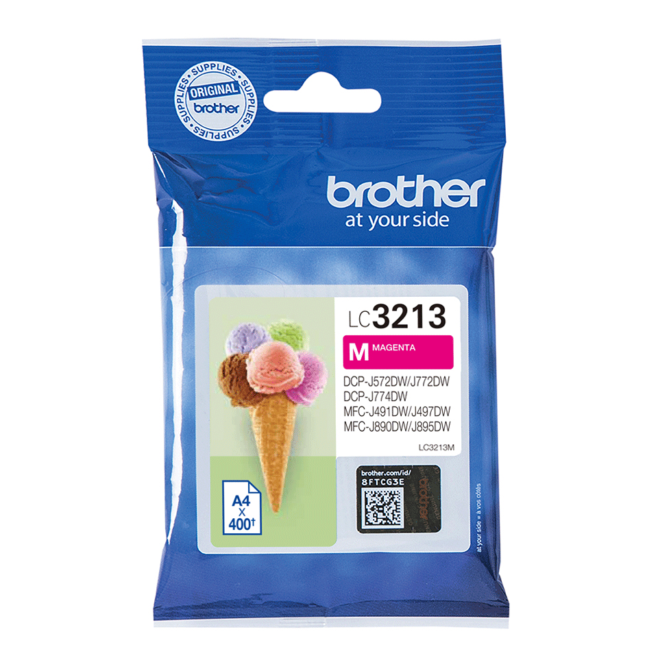 Brother LC3213M, Magenta, 1 Stück(e), 400 Seiten, Einzelpackung